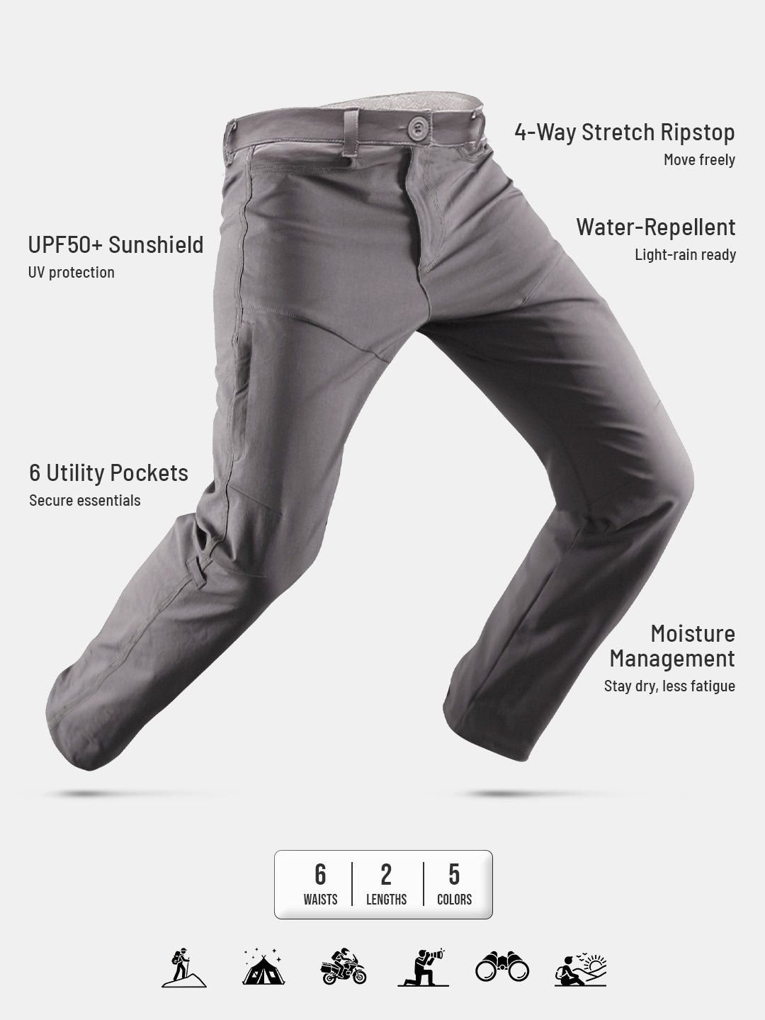 Nomadic Pants - Pitch Black