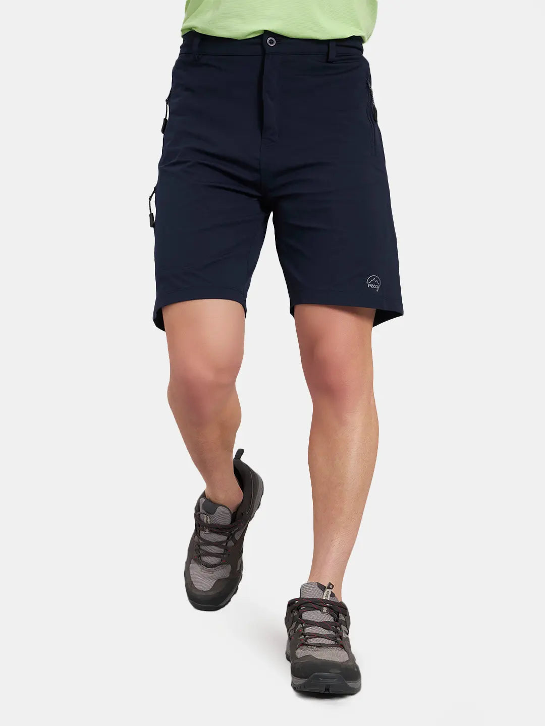 UV Protected Men's Cargo Shorts - Dark Navy - Reccy