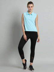 Women's Sleeveless Outdoor Polo - SkySerenity