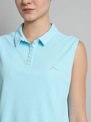 Women's Sleeveless Outdoor Polo - SkySerenity