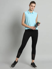 Women's Sleeveless Outdoor Polo - SkySerenity