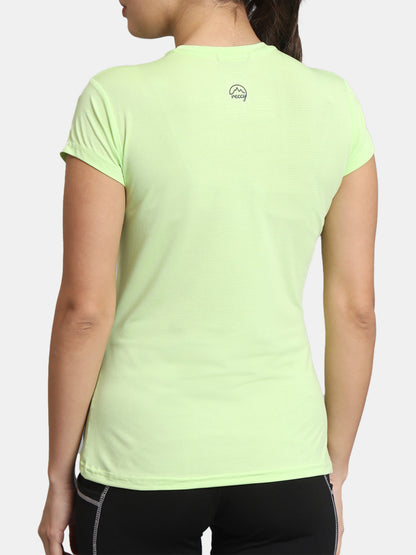 Womens Ultralight Athletic T-shirt - Lime