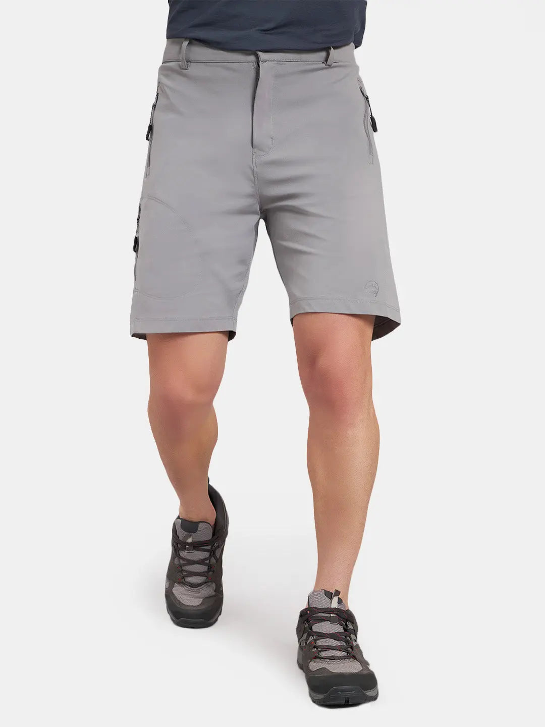 Grey Cargo Shorts for Men - Reccy