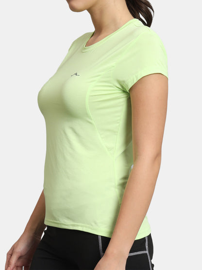 Womens Ultralight Athletic T-shirt - Lime
