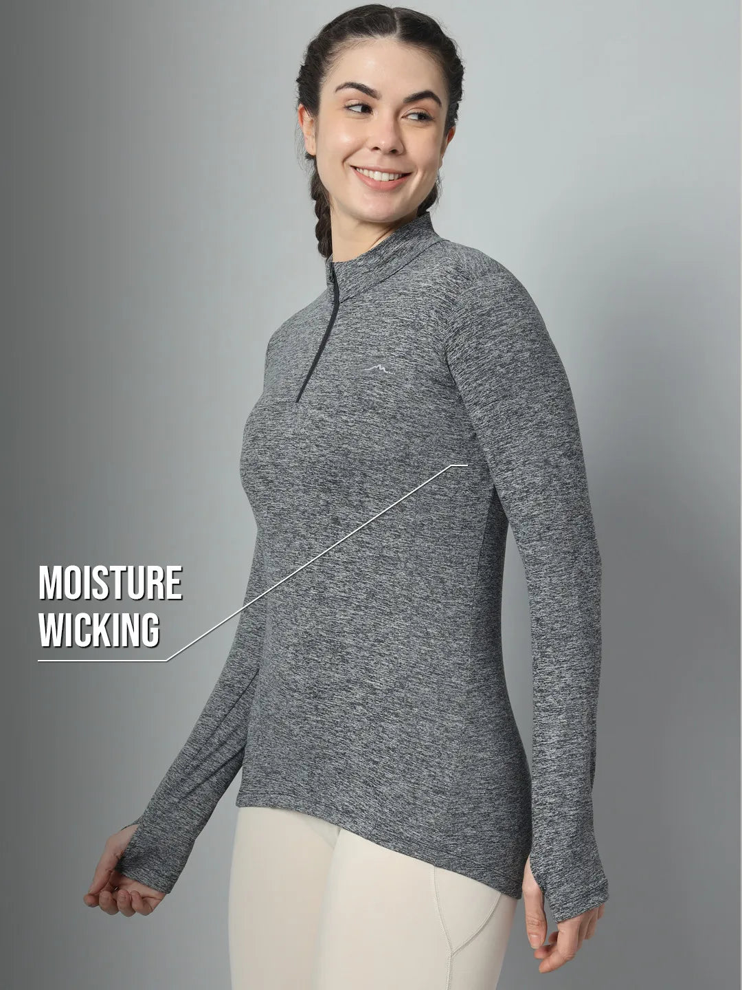 Women's Nomadic Full Sleeve Baselayer With Extra Stretch
