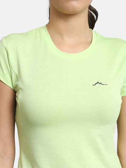 Womens Ultralight Athletic T-shirt - Lime
