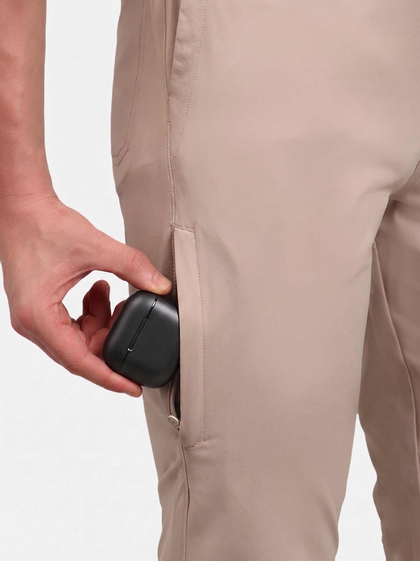 Zipper Joggers for Men