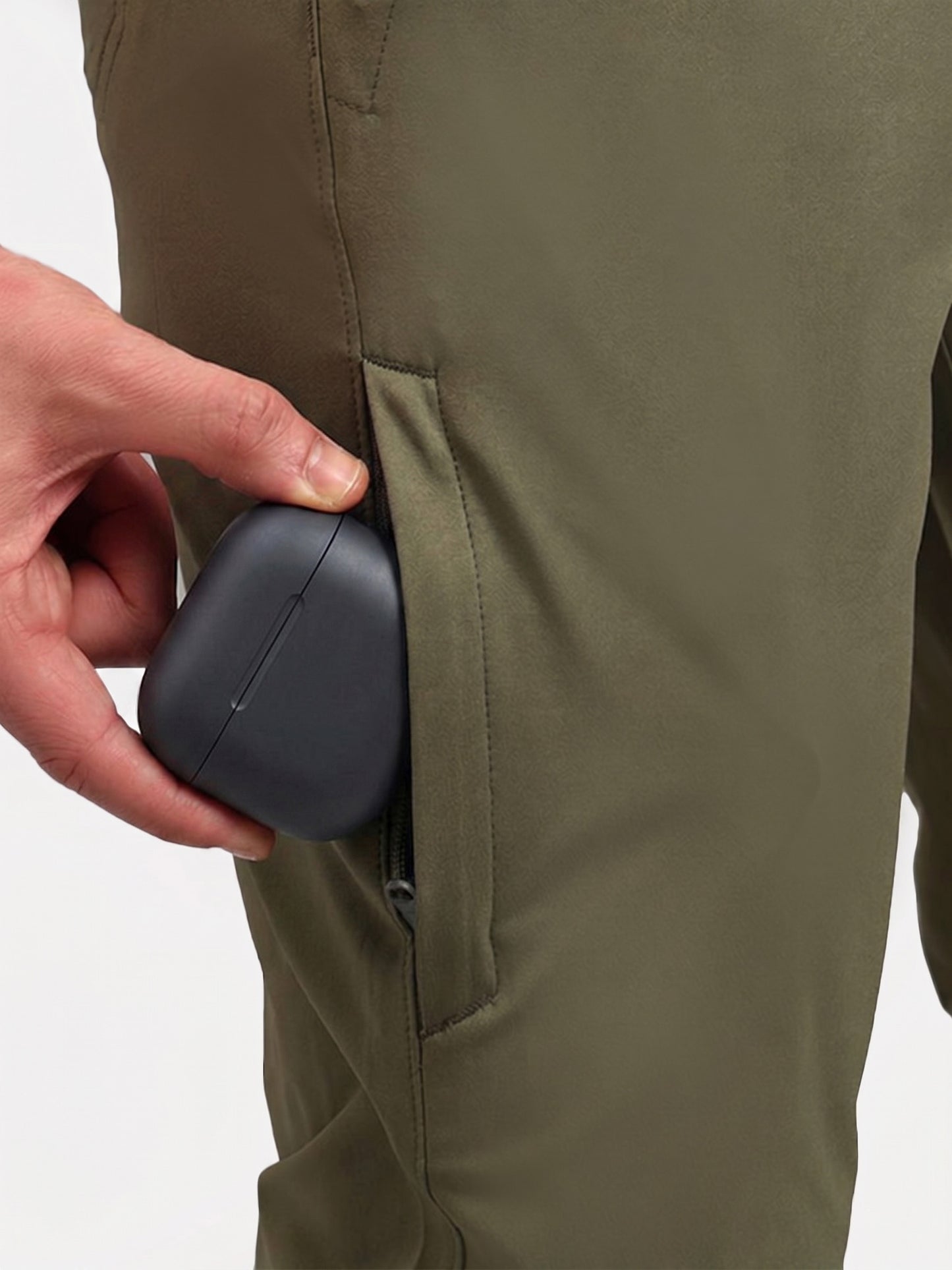 Zipper Joggers for Men