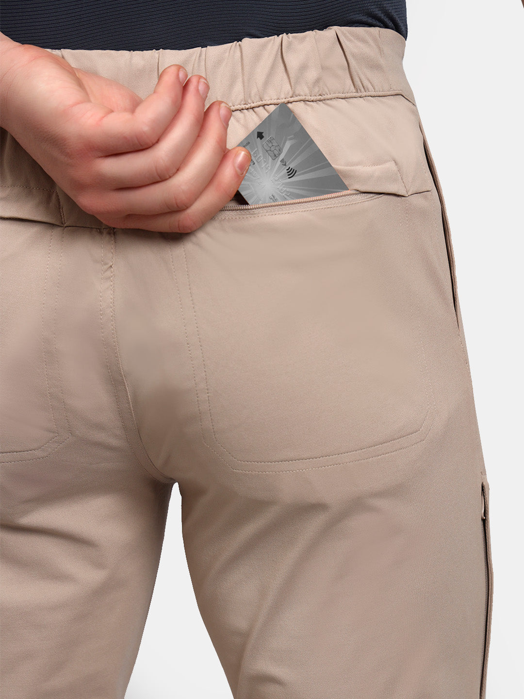 Zipper Joggers for Men