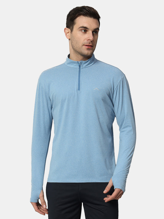 Men's Nomadic Full Sleeve Baselayer Tshirt - Lichen Blue