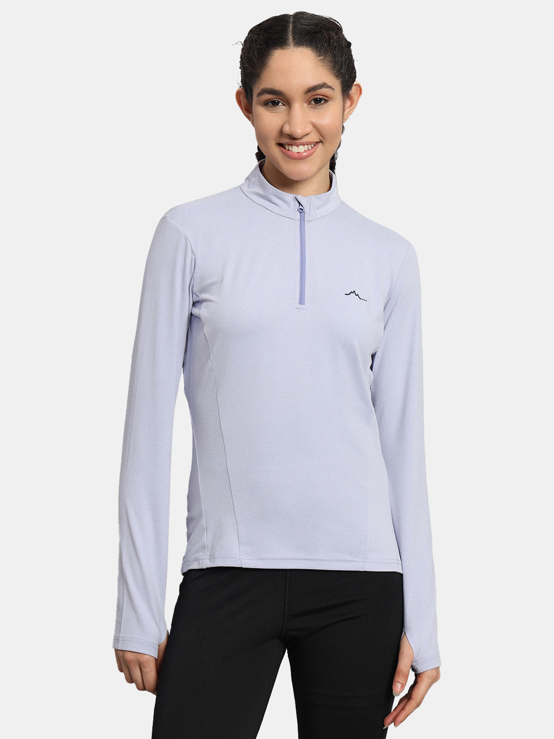 Women's Nomadic Full Sleeves Baselayer Tshirt - Lavender