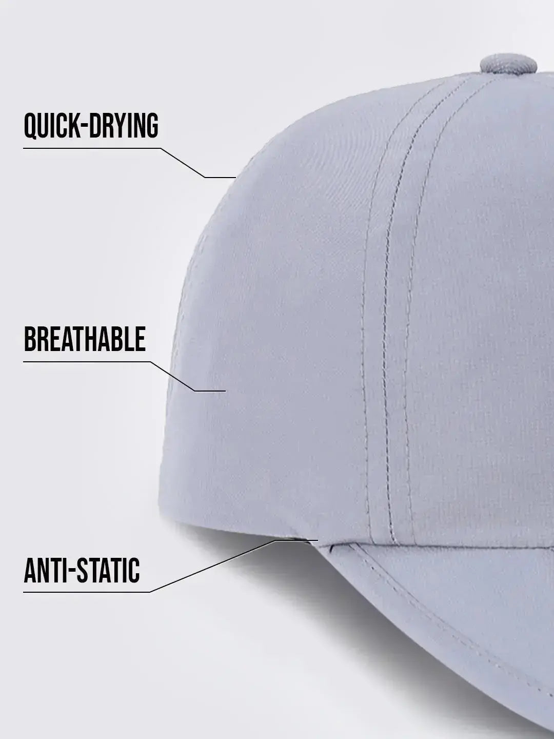 TrailTuck Cap - Light Gray - Unisex Reccy