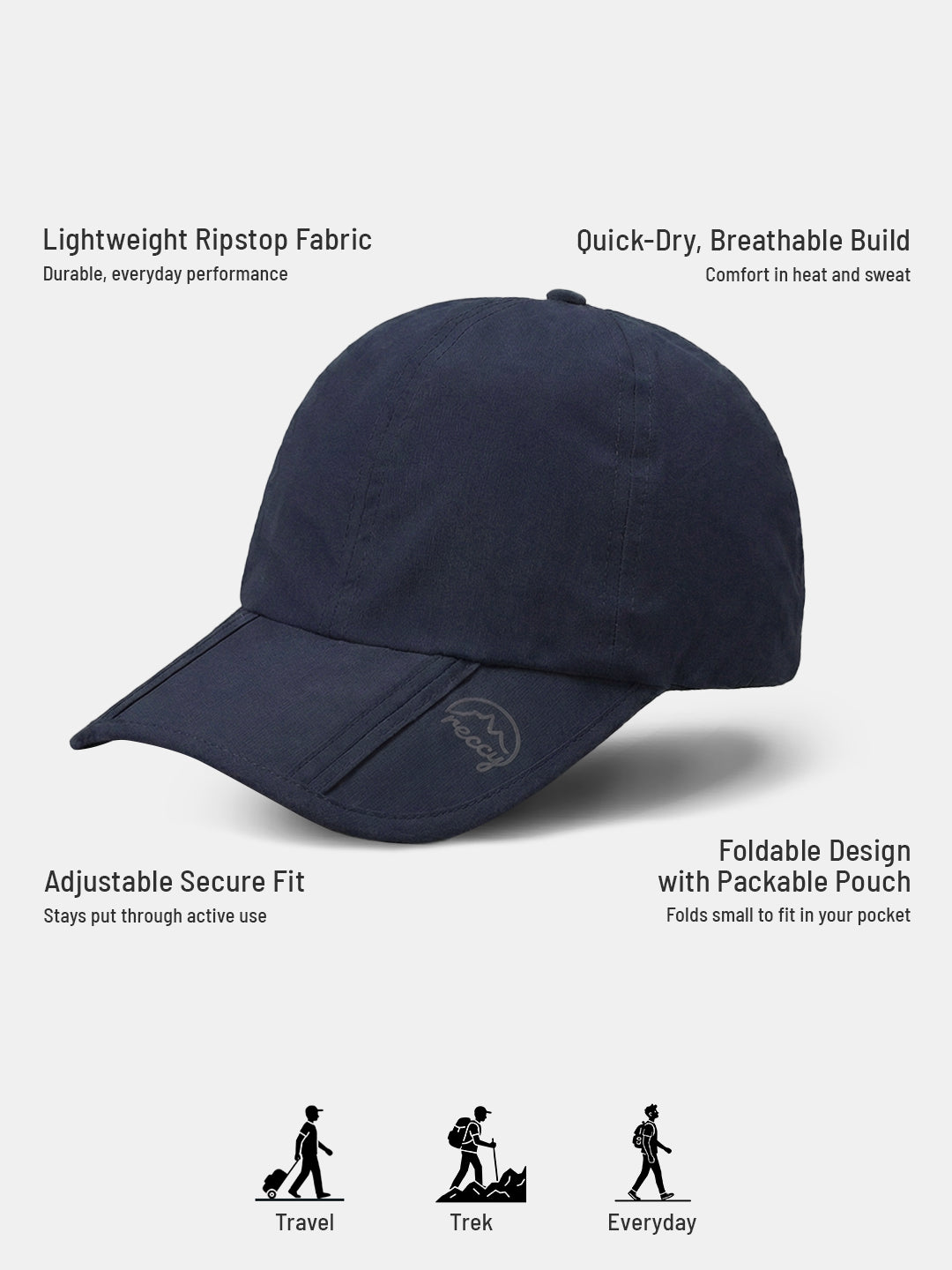 TrailTuck Cap Unisex - Light Gray