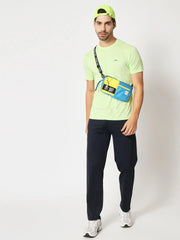 lime colour t shirt for Sports
