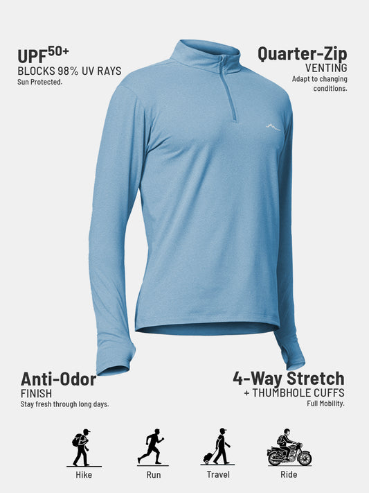 Men’s QZip Flex Tee