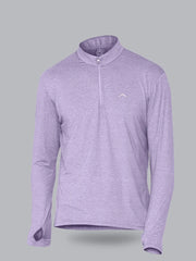 Men's Nomadic Full Sleeves T Shirt - Purple Heather Reccy