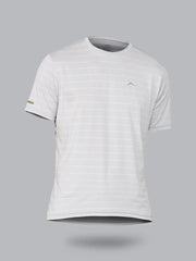 Mens Crew Neck Training Tshirt - SIlver