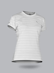 Womens Crew Neck Training Tshirt - Silver