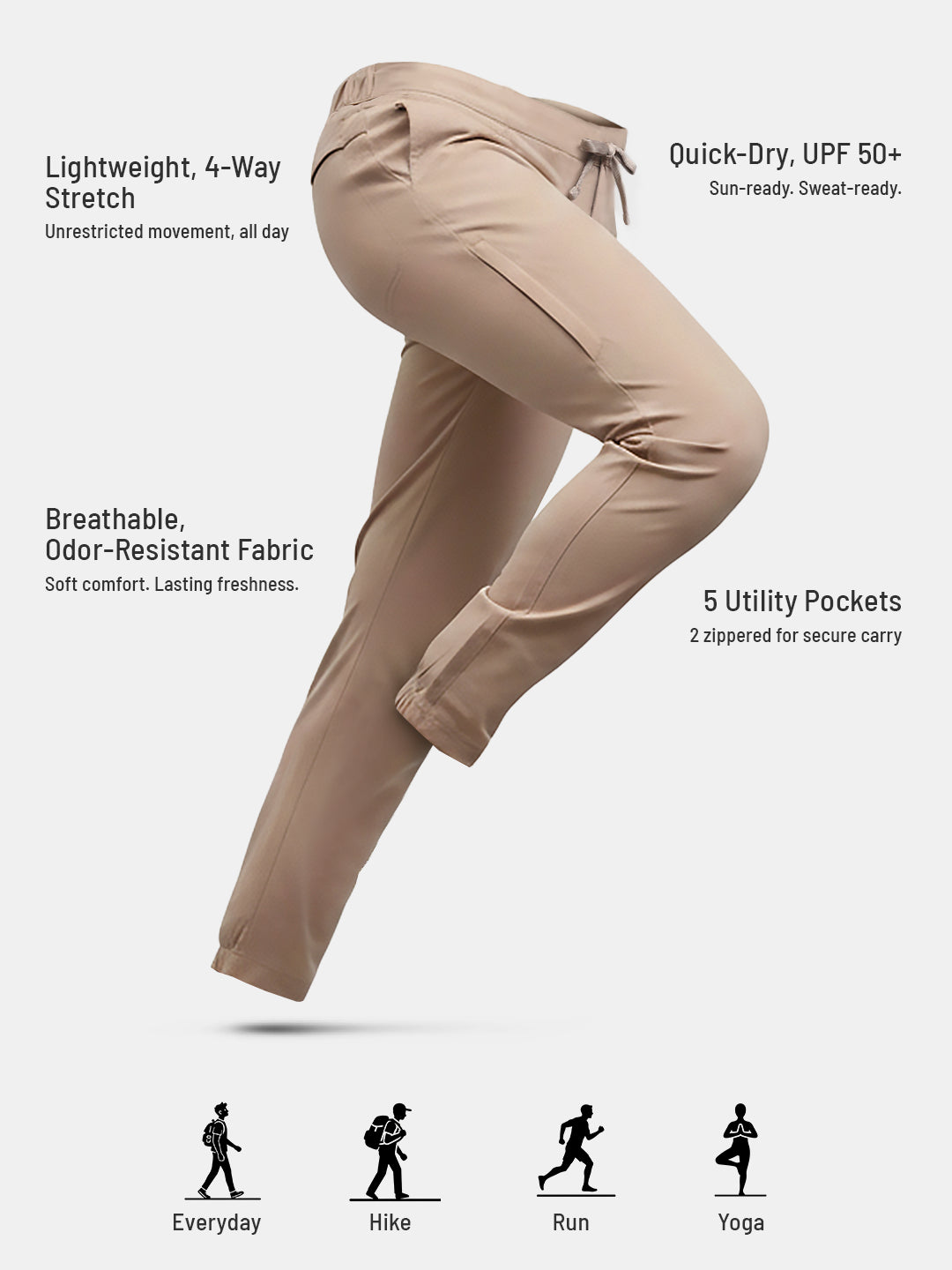 Men's Nomadic TechFlex Pants Tall - Dark Navy