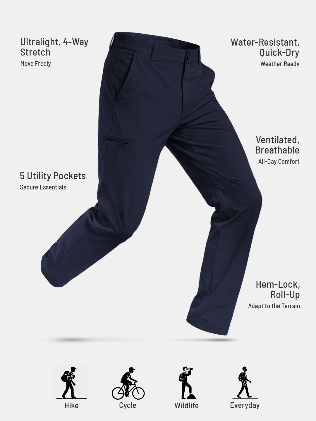 Nomadic Lite Pants - Navy