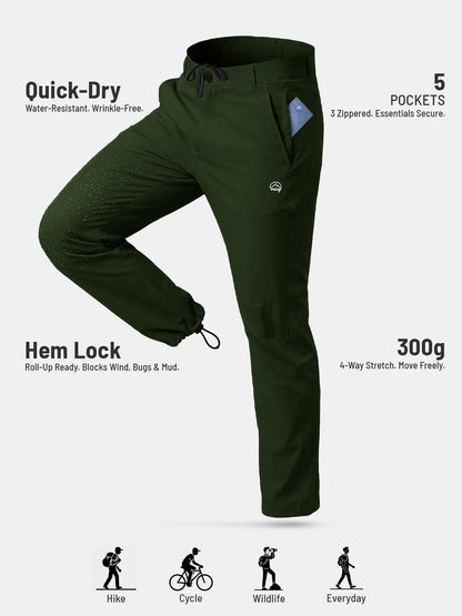 Nomadic Lite Pants | Lightweight Trekking and Hiking Pants| Ideal for Summers