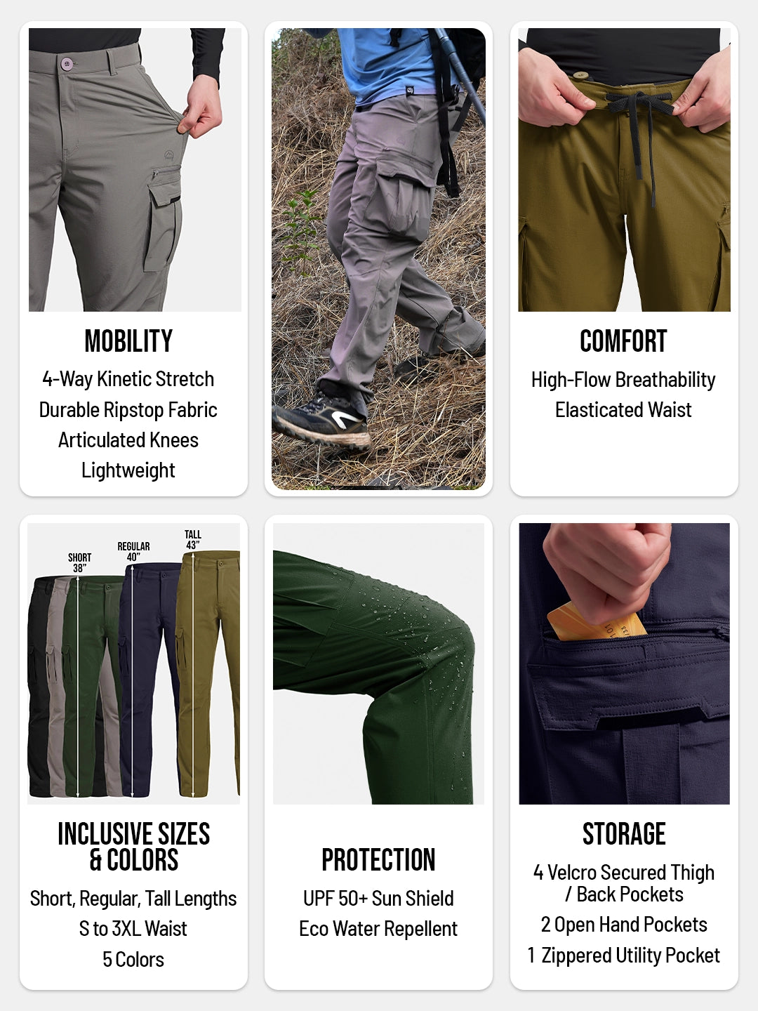 Nomadic Cargo Pants - Regular Reccy