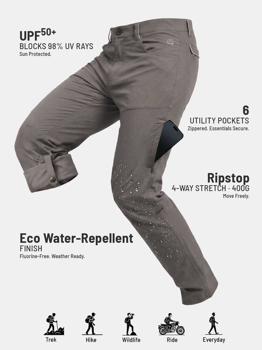 Nomadic Pants - Light Gray