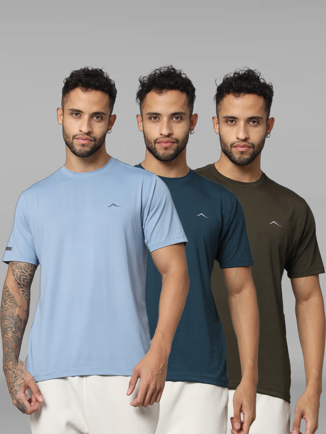 Men's Ultralight T-shirts (Pack of 3) - Reccy