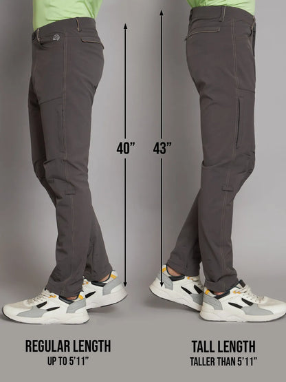 regular and tall reccy gray nomadic cold weather pants 