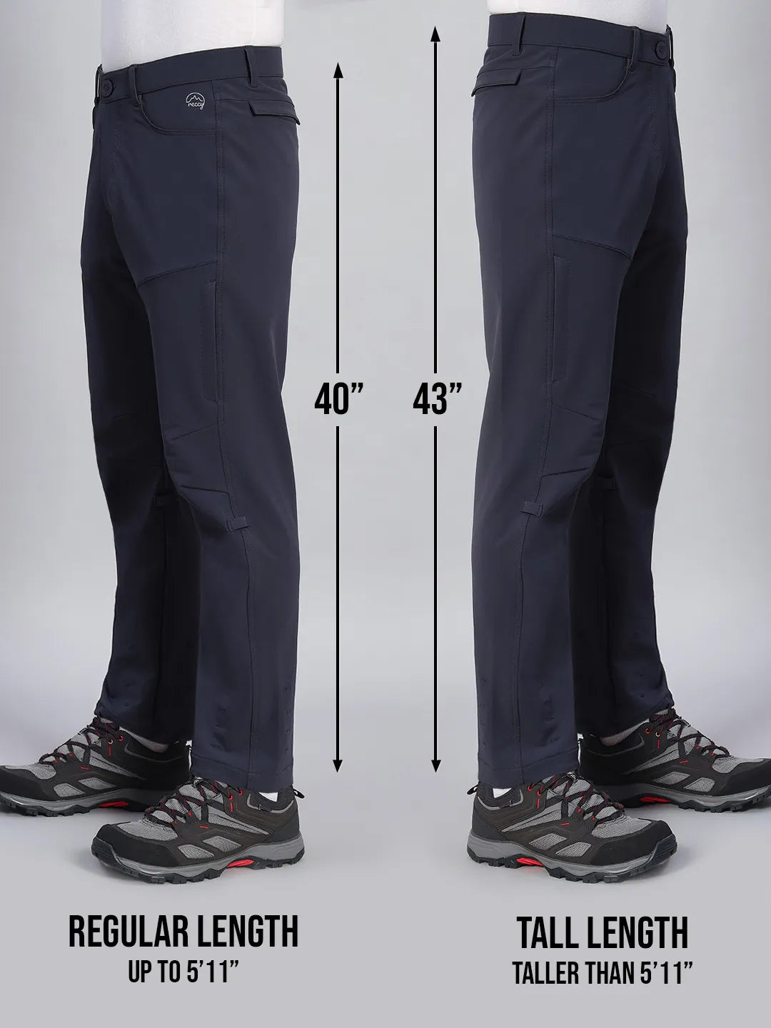 regular and tall reccy dark navy nomadic cold weather pants 