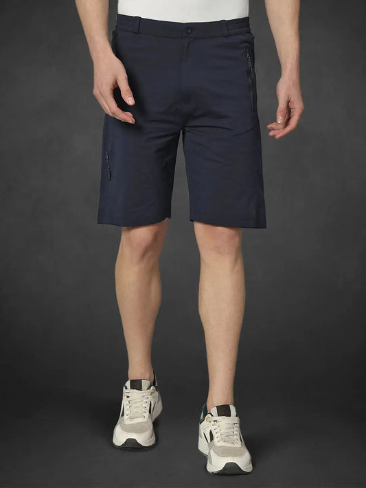 Navy Blue Color Shorts for Men 