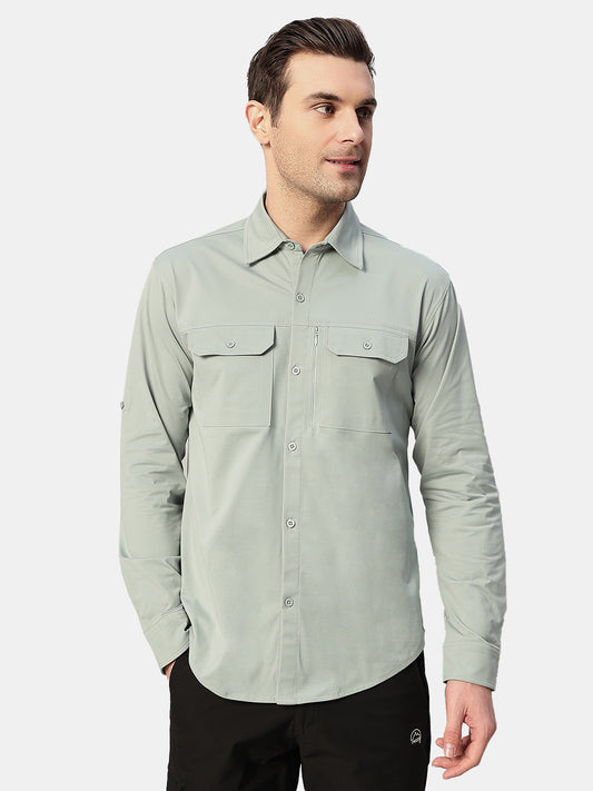 Men's TechFlex Cargo Shirt - Sage Green