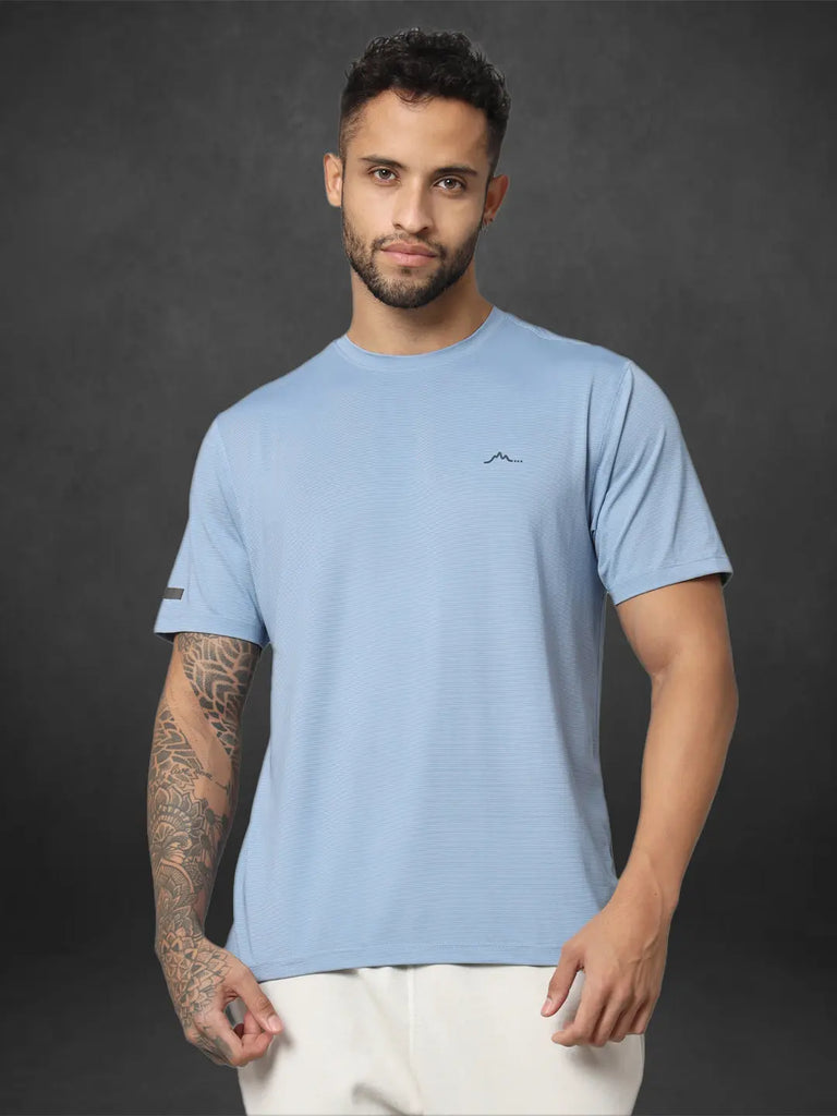 Buy Dusk Blue T Shirt Online