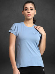Women's Ultralight Athletic T Shirt - Dusk Blue Reccy