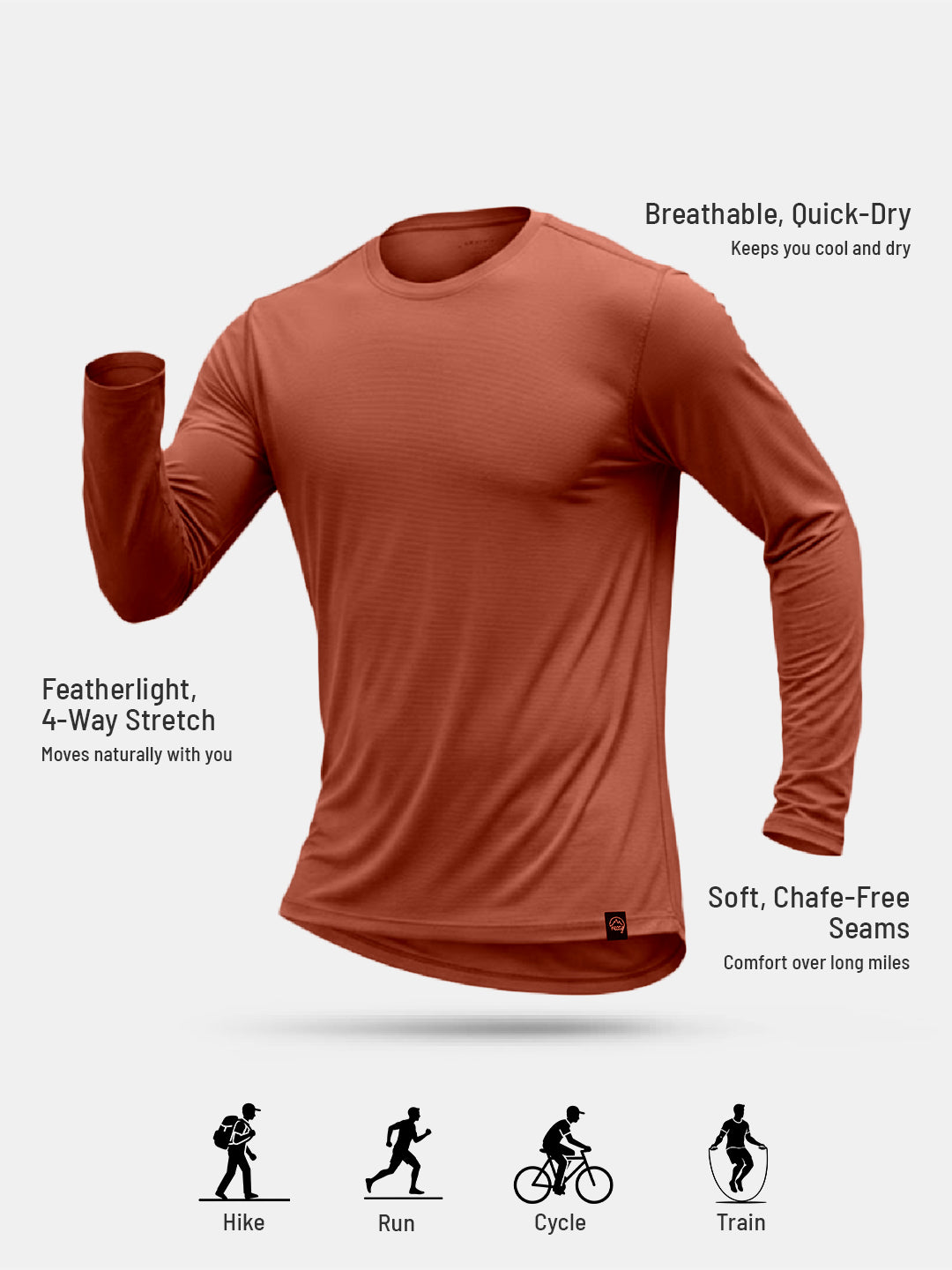 Men's Ultralight Active Long Sleeve