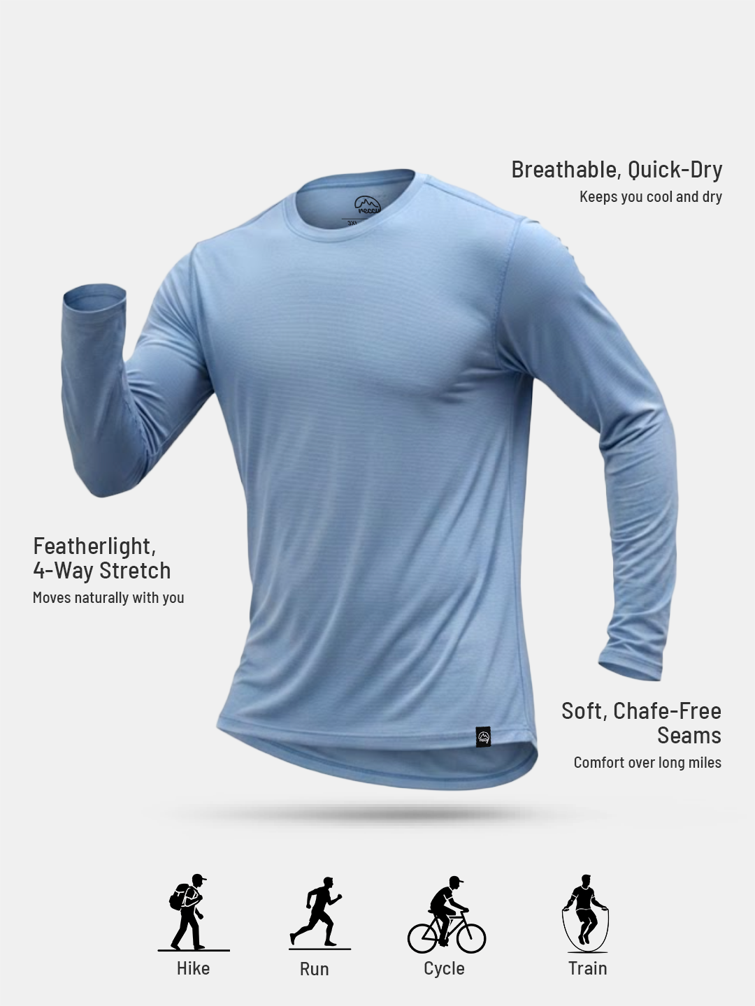 Men's Ultralight Active Long Sleeve