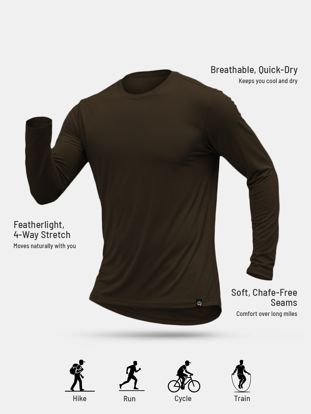 Men's Ultralight Active Long Sleeve