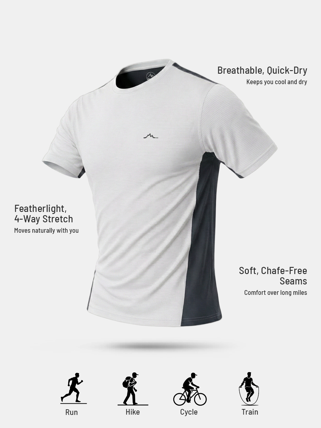 Mens Ultralight Athletic T-shirt