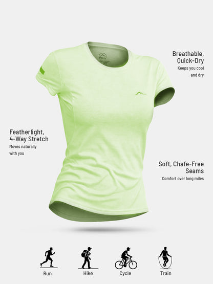 Women's Ultralight Athletic T-shirt - Metallic Gray