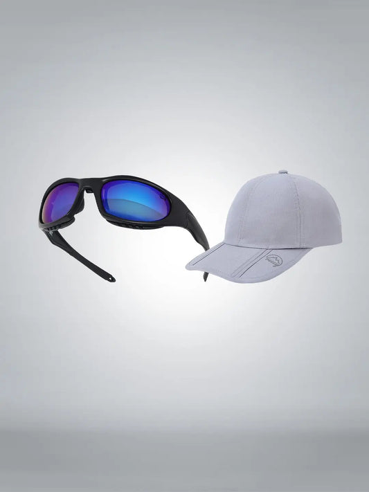 TrailTuck Cap+SummitShield Sunglasses Combo Fast Bundle