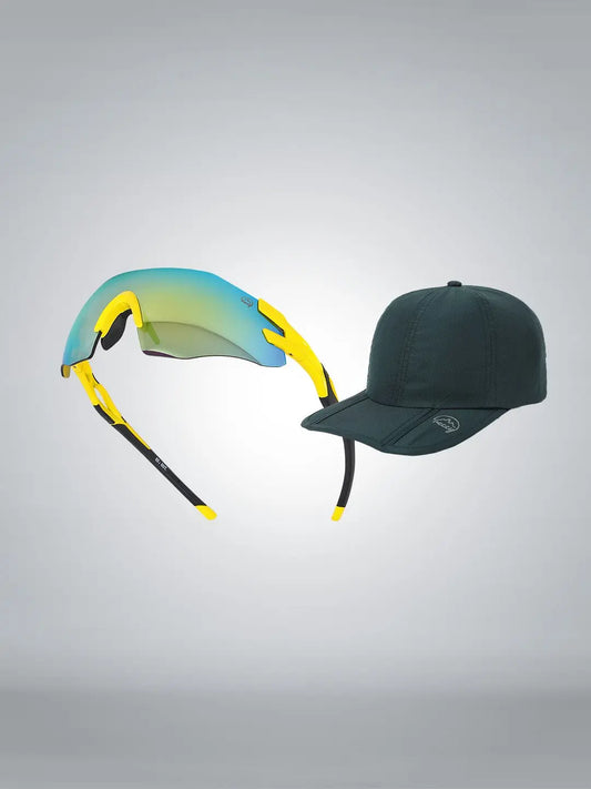TrailTuck Cap+TrailGlide Sunglasses Combo