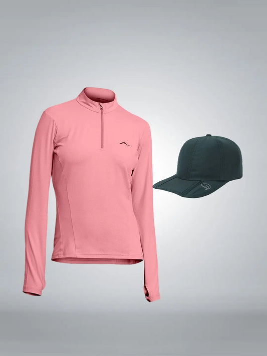 TrailTuck Cap+Women's Baselayer Combo Fast Bundle
