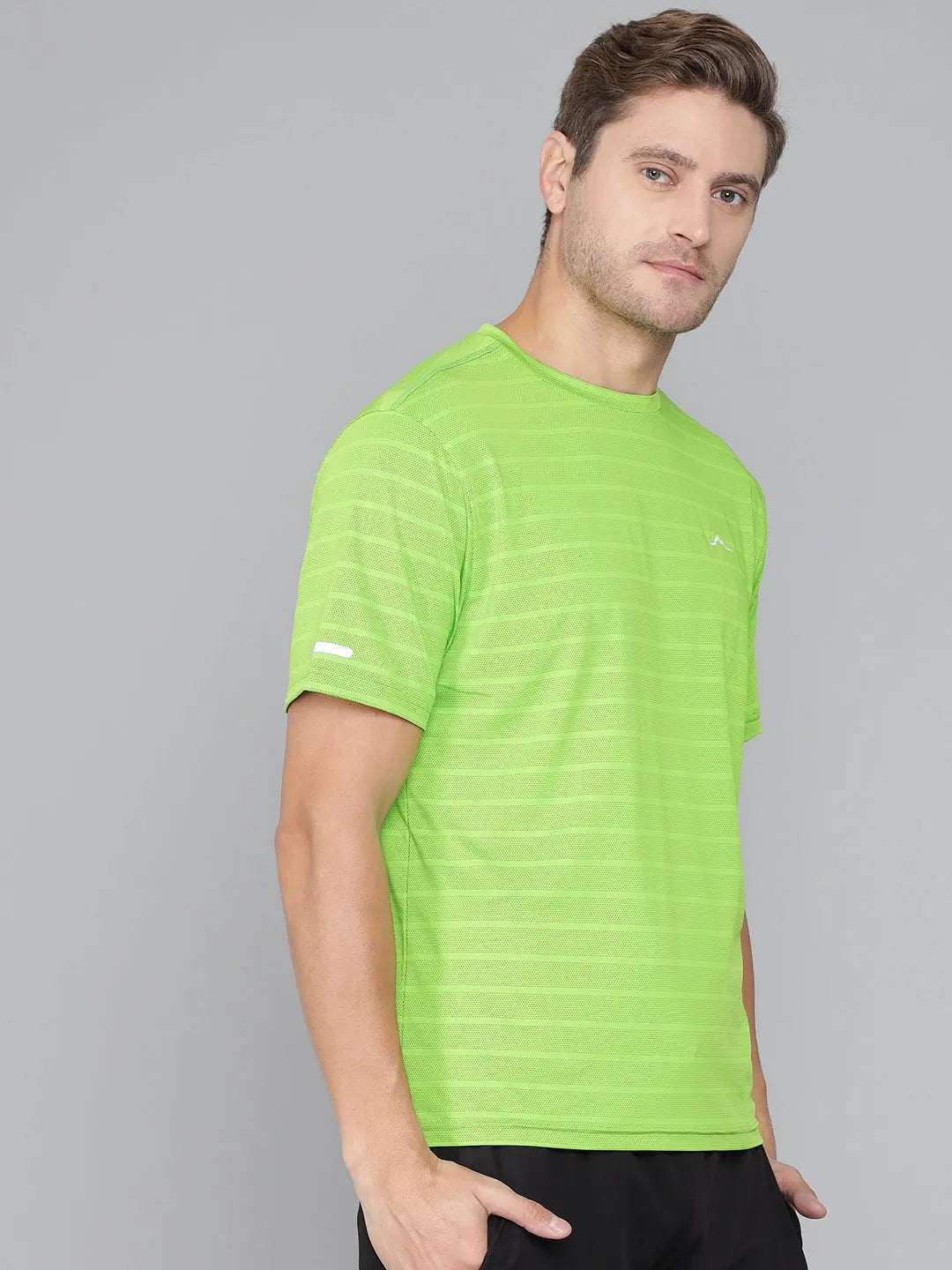 Lime green dri fit shirt sales